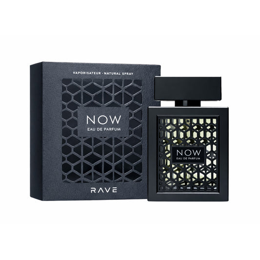 Perfume Árabe Lattafa Now Hombre EDP 100ml (Rave Black Box)