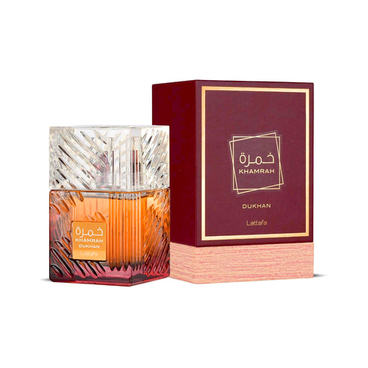 Perfume Árabe Lattafa Khamrah Dukhan Unisex EDP 100ml