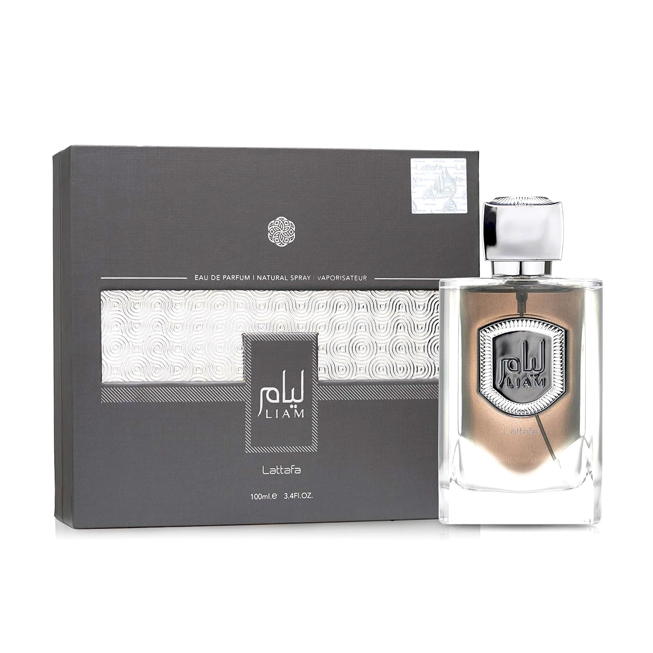 Perfume Árabe Lattafa Liam Grey Hombre EDP 100ml