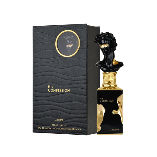 Lattafa His Confession – Eau de Parfum para Hombre | 100ml