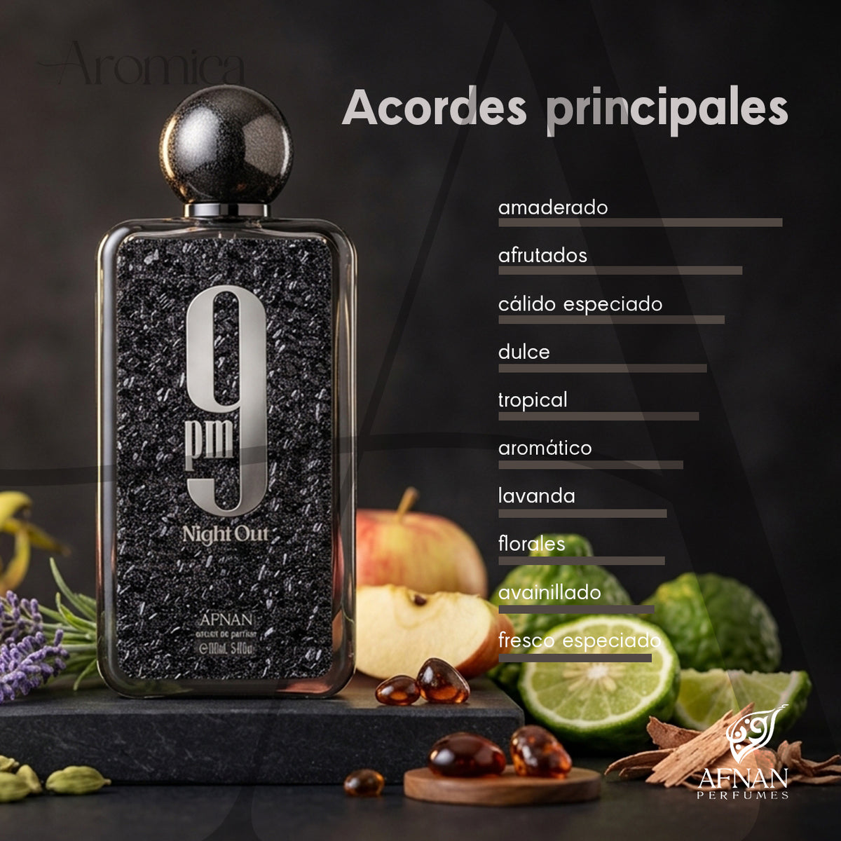 Perfume Árabe 9PM Night Out Eau de Parfum 100ml