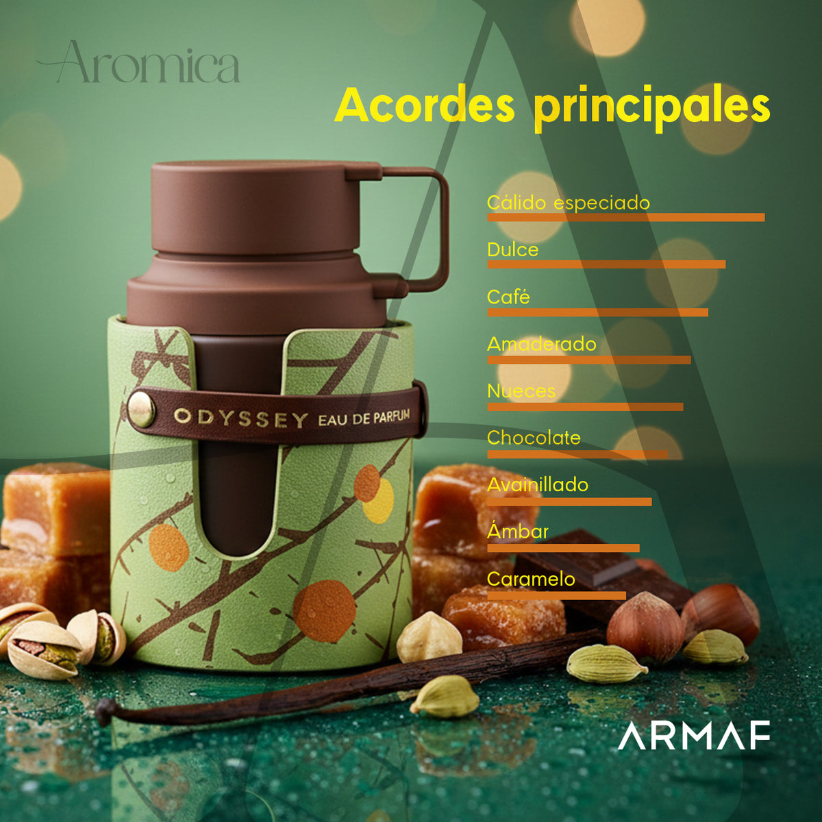 Perfume Árabe Dubai Chocolate Odyssey Eau de Parfum 100ml