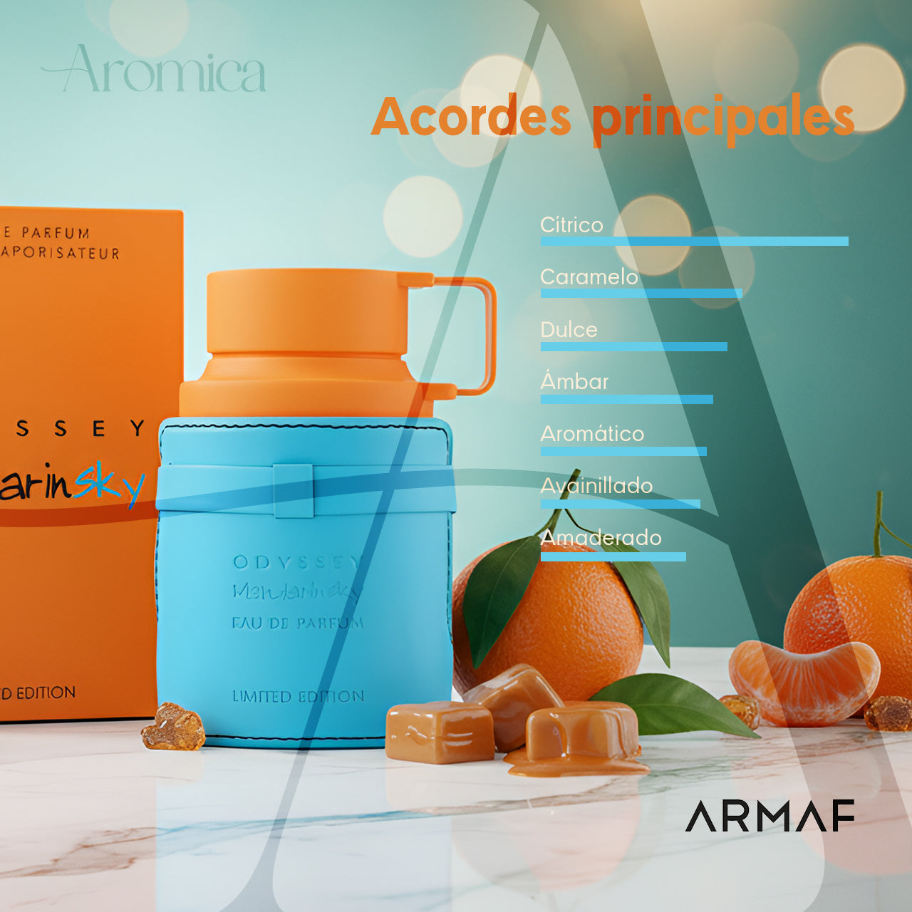 Perfume Árabe Armaf Odyssey Mandarin Sky Hombre EDP 100ml