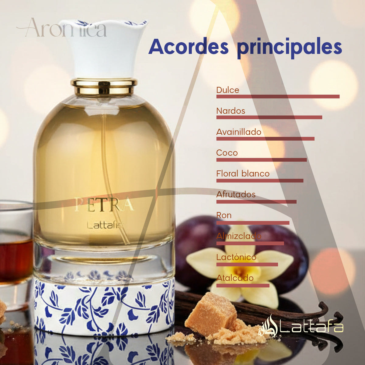 Perfume Árabe Lattafa Petra Eau de Parfum | 100 ml
