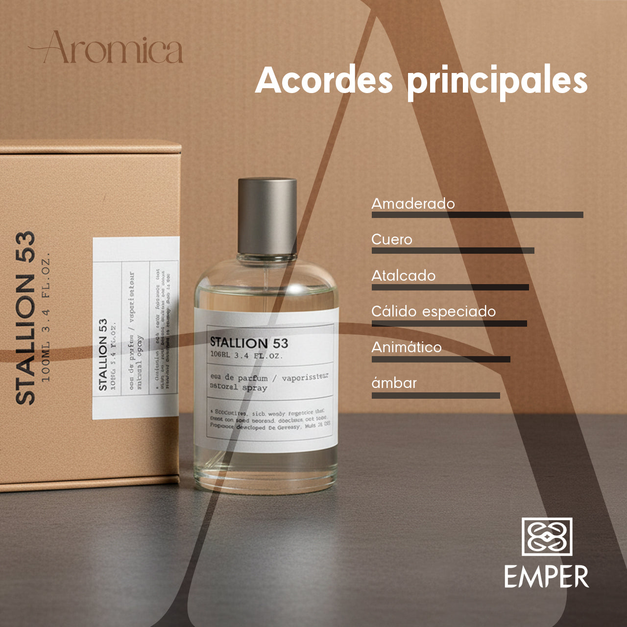 Emper Stallion 53 Eau de Parfum para Hombre | 100ml