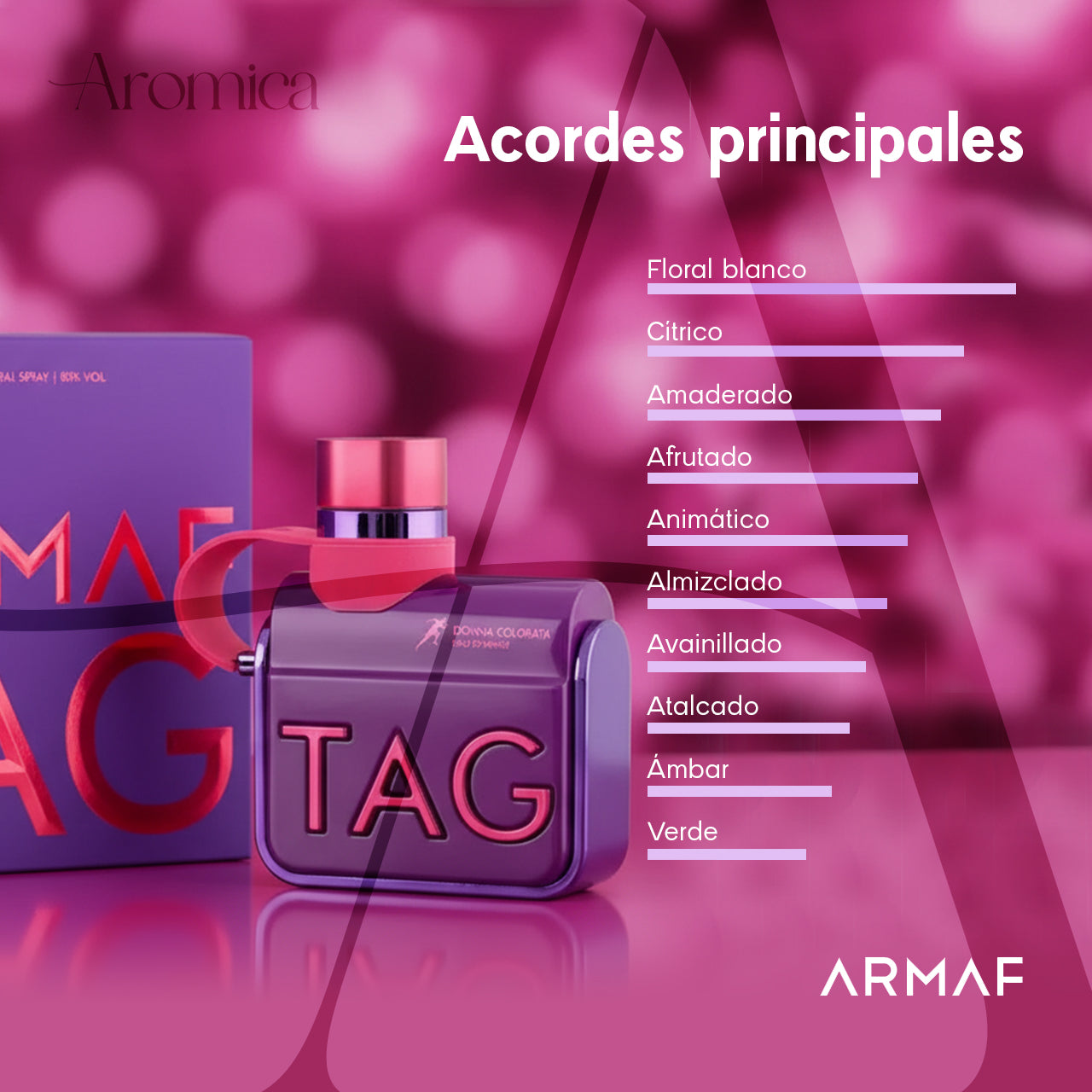 Tag Donna Eau de Parfum para Mujer de Armaf | 100ml