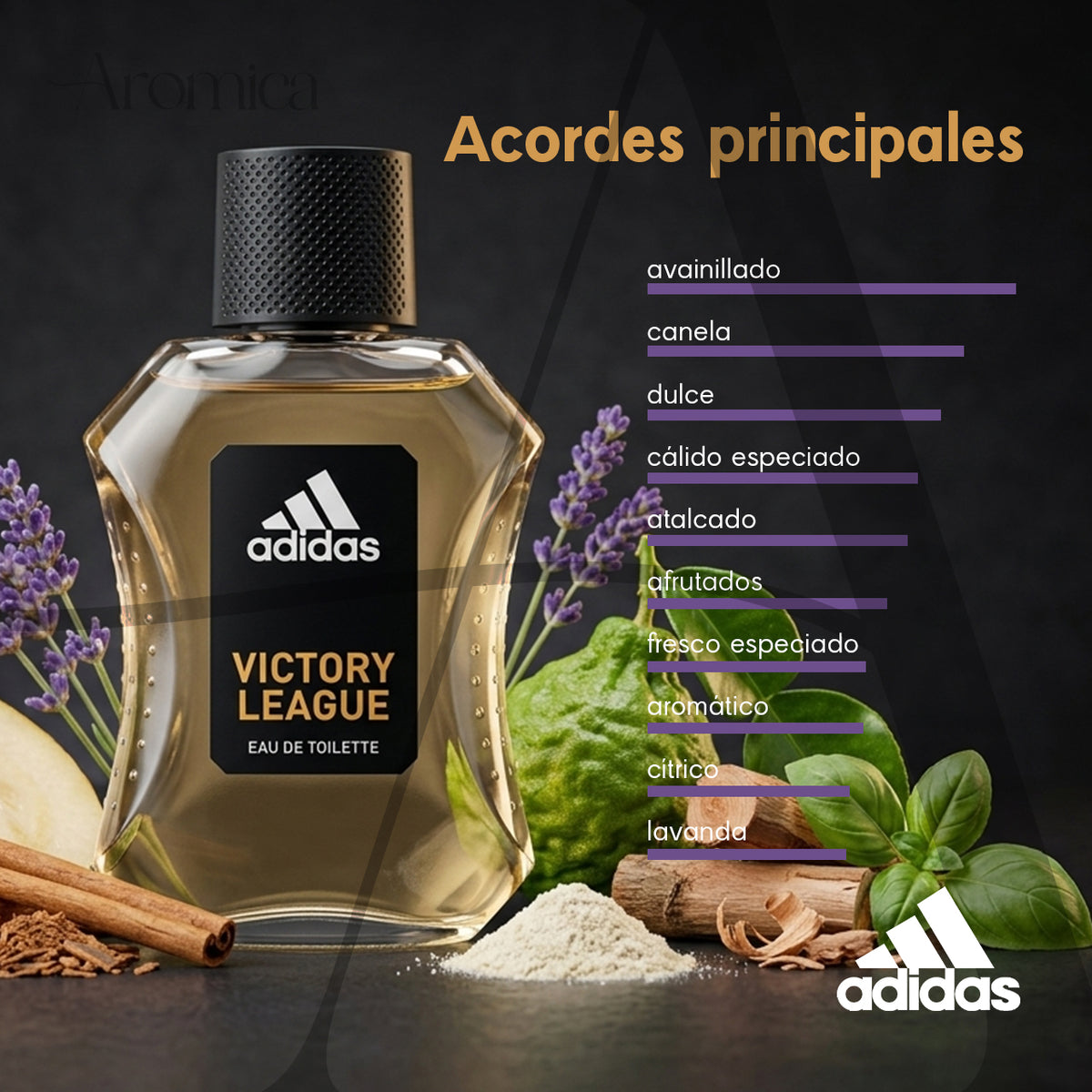 Fragancia Adidas Victory League Eau de Toilette 100ml