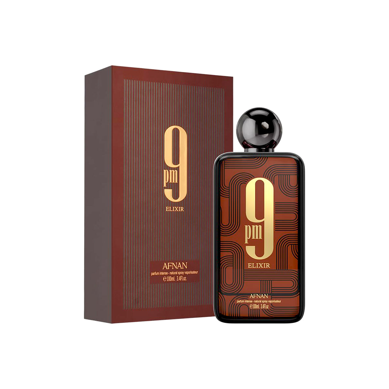 Perfume Árabe Afnan 9PM Elixir Hombre Parfum Intense 100ml