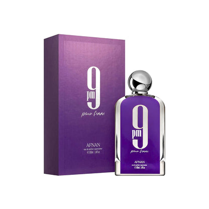 Perfume Árabe Afnan 9PM Femme Mujer EDP 100ml (Purple)