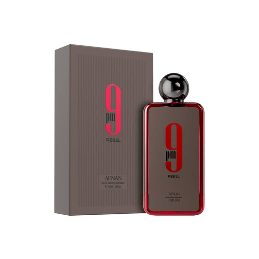 Perfume Árabe Afnan 9PM Rebel Hombre EDP 100ml (Red)