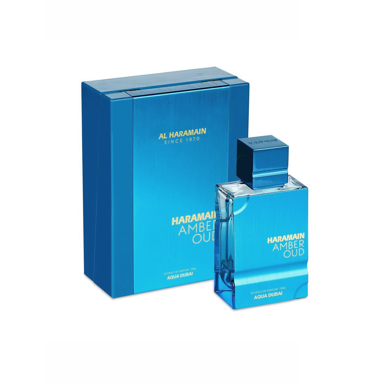 Perfume Árabe Al Haramain Amber Oud Aqua Dubai Hombre EDP 100ml