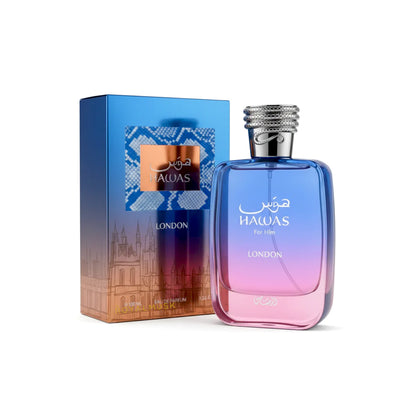 Perfume Árabe Rasasi Hawas London Hombre EDP 100ml