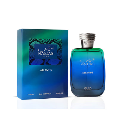Perfume Árabe Rasasi Hawas Atlantis Hombre EDP 100ml
