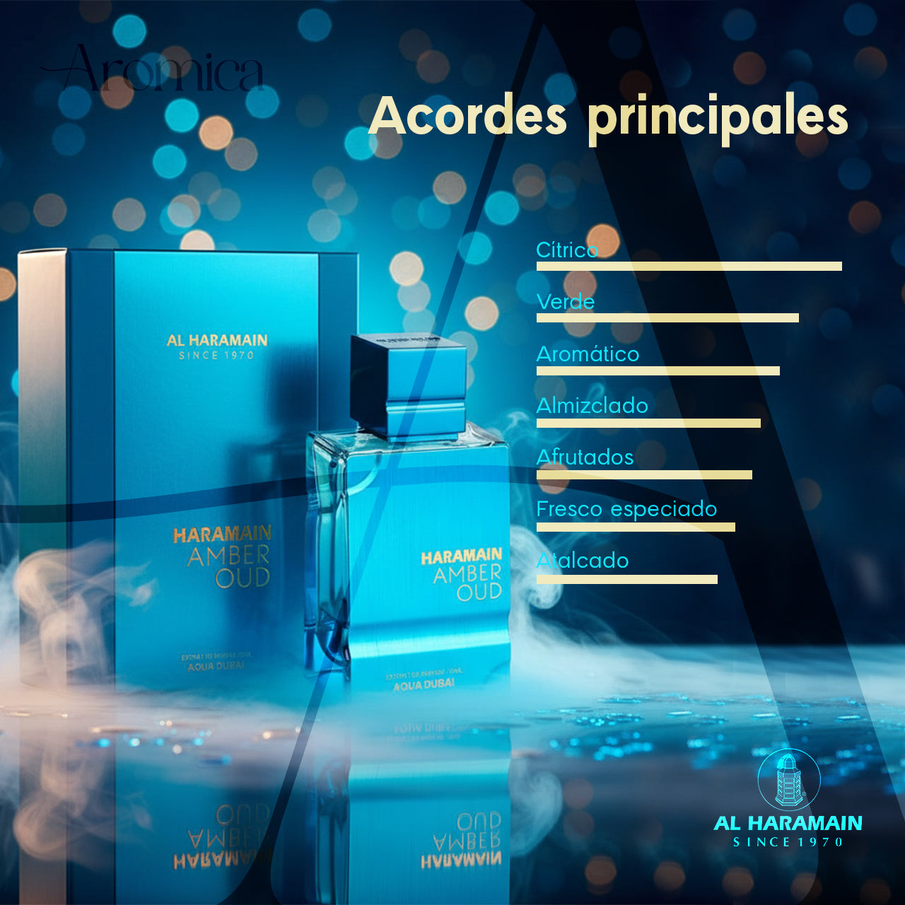 Al Haramain Amber Oud Aqua Dubai Eau de Parfum Unisex | 100ml