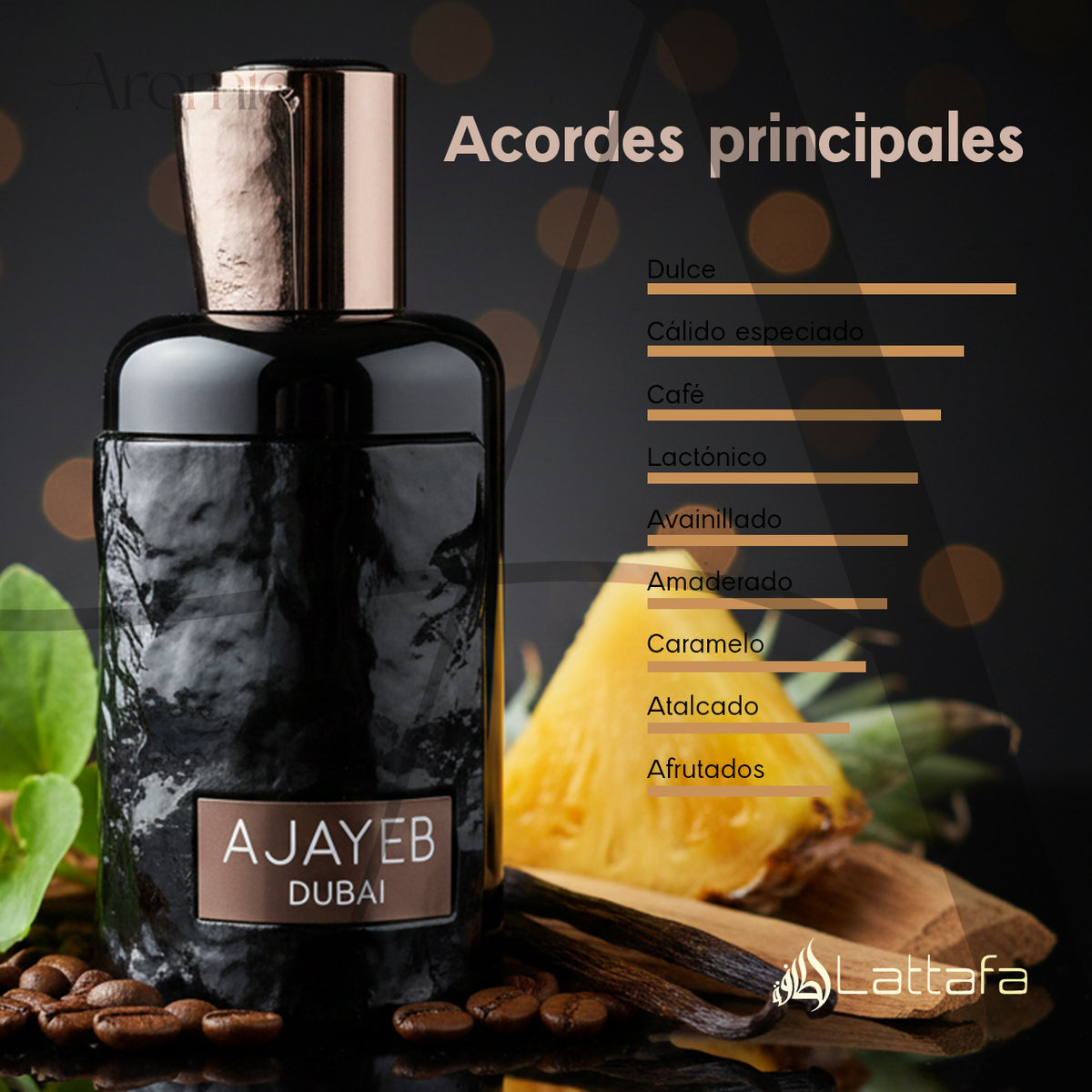 Perfume Árabe Lattafa Ajayeb Dubai Eau de Parfum 100 ml