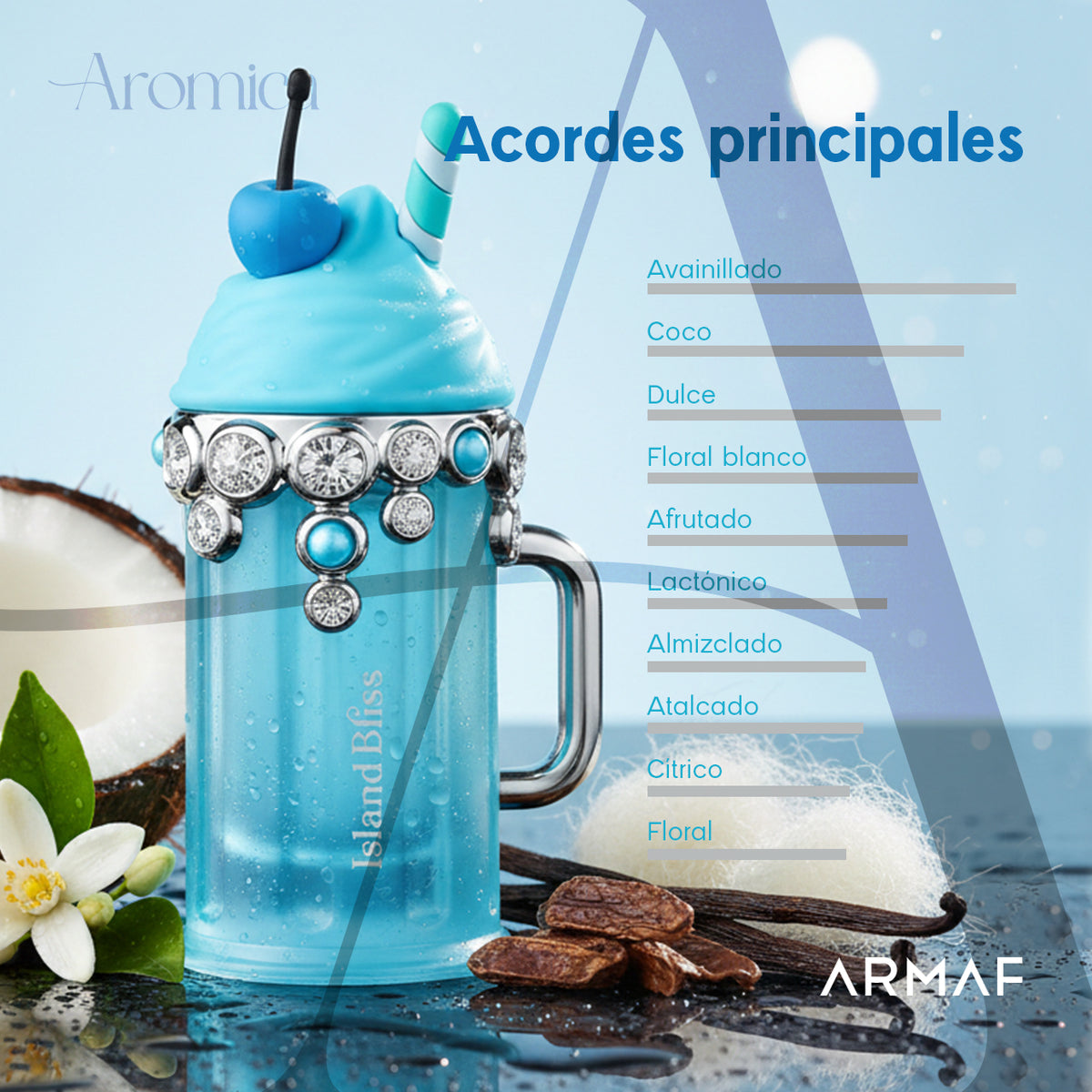 Perfume Árabe Armaf Delights Island Bliss EDP 100ml