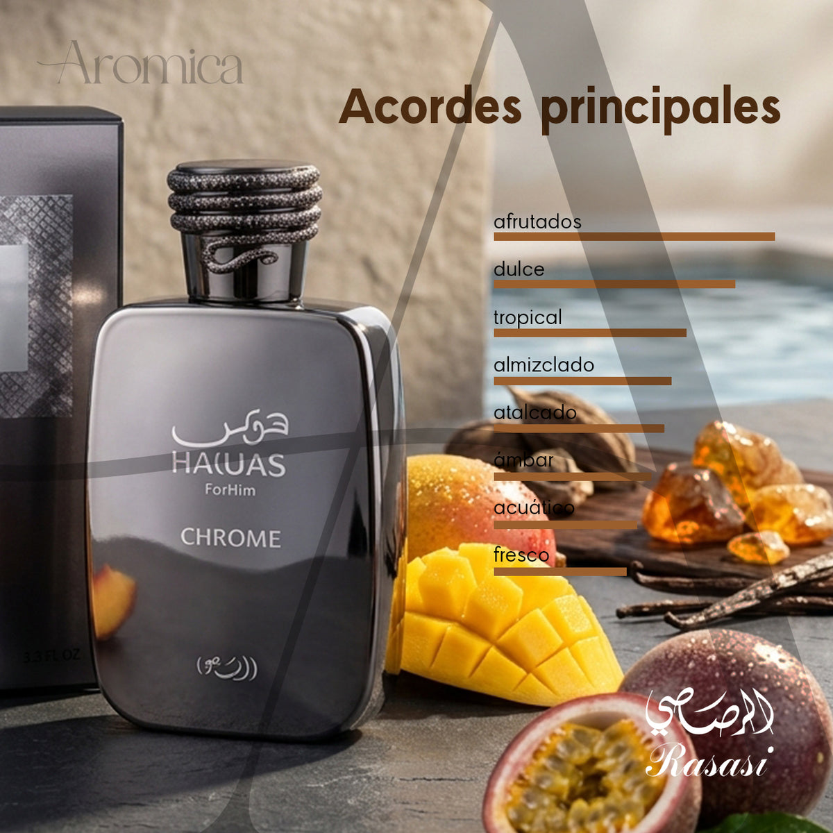 Perfume Hawas Chrome – Eau de Parfum | 100ml