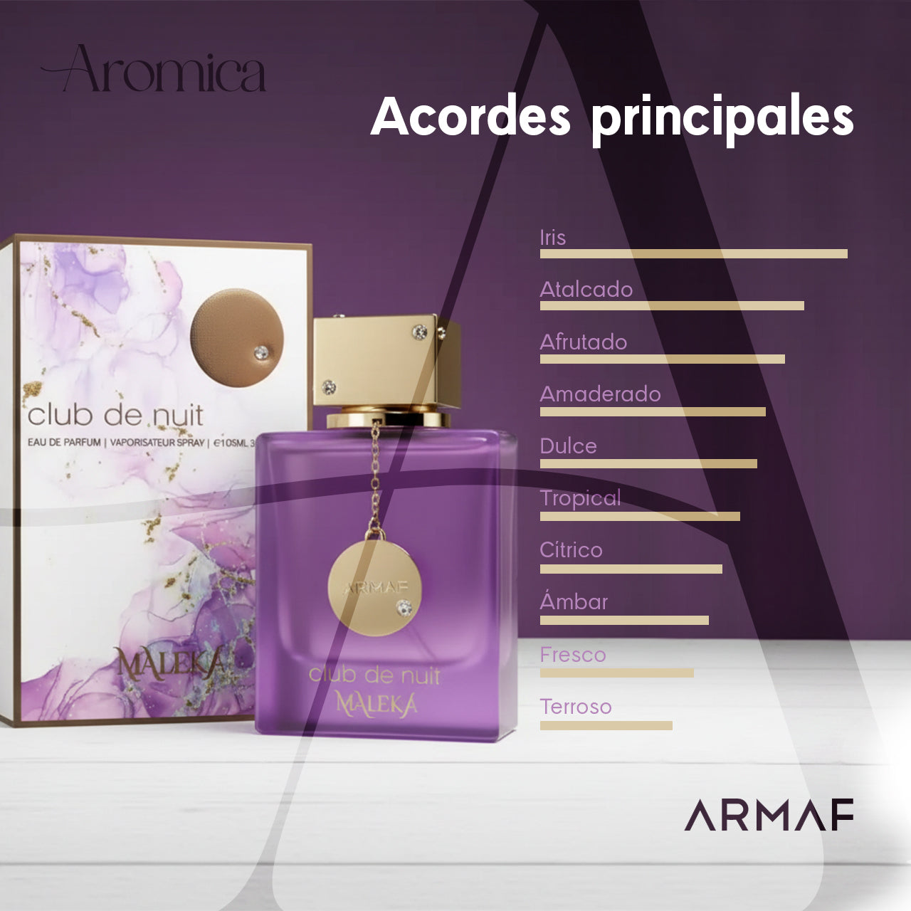 Club de Nuit Maleka Eau de Parfum para Mujer de Armaf | 105ml