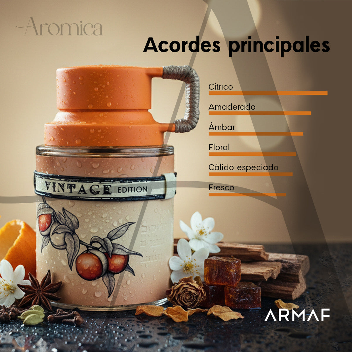 Perfume Árabe Mandarin Sky Vintage Edition Eau de Parfum 100ml