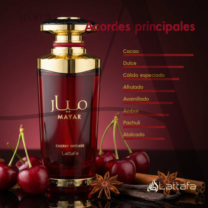 Perfume Árabe Mayar Cherry Intense Eau de Parfum  Lattafa 100 ml