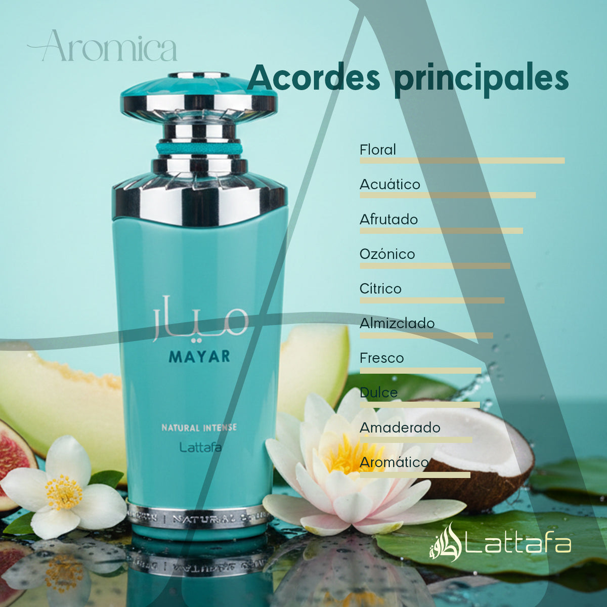 Perfume Árabe Lattafa Mayar Natural Intense Eau de Parfum 100 ml
