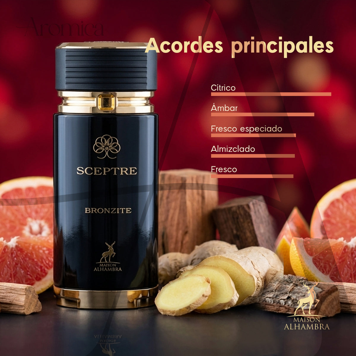 Perfume Árabe Sceptre Bronzite Eau de Parfum 100ml