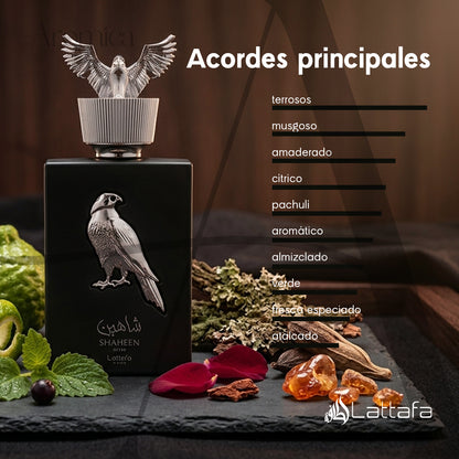 Perfume Árabe Lattafa Pride Shaheen Silver Unisex 100ml