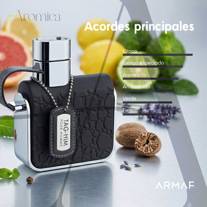 Perfume Árabe Tag Him Eau de Parfum 100ml